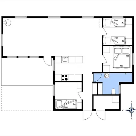 בית נופש 1607-aakirkeby-baunevaenge-10 *